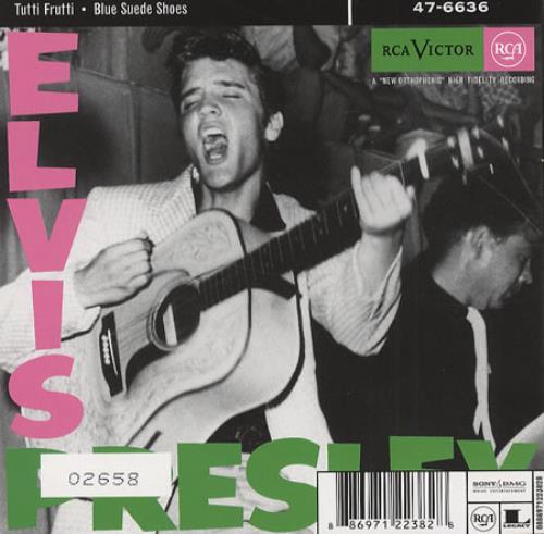 Elvis Presley Blue Suede Shoes UK CD single (CD5 / 5